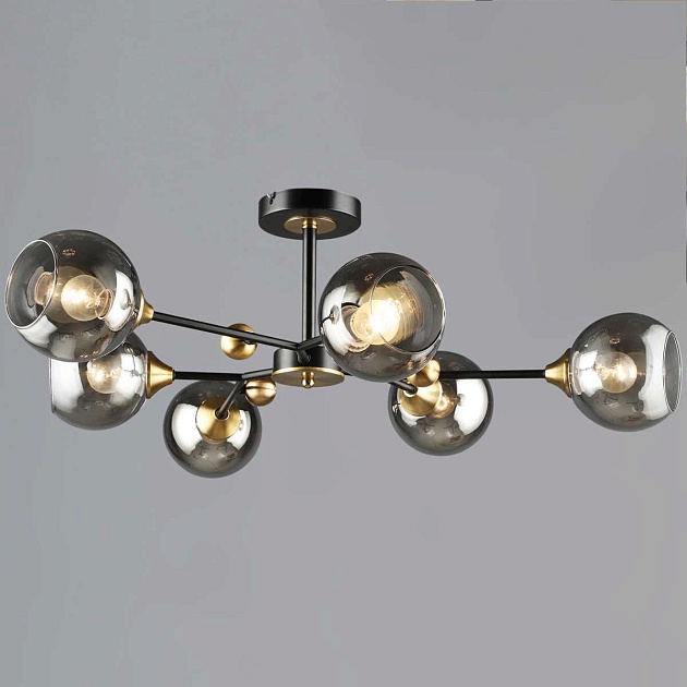 Люстра Reluce 01070-0.3-06 BK+COP изображение 1 Люстра Reluce 01070-0.3-06 BK+COP Фото № 1