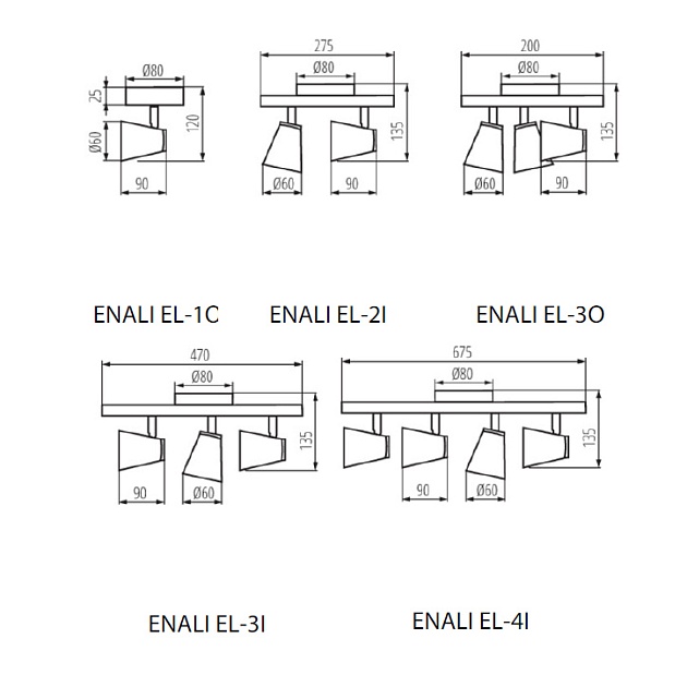 Спот Kanlux ENALI EL-1O W 28760 Фото № 2