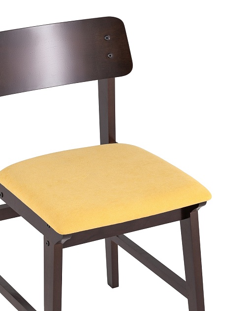 Комплект стульев Stool Group ODEN S NEW мягкое сидение желтое 2 шт. MH52035 H51101-7 YELLOW x2 KOROB2 фото 3