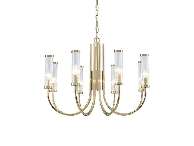 Люстра NEWPORT 4558/C new gold изображение 2 Люстра NEWPORT 4558/C new gold Фото № 2