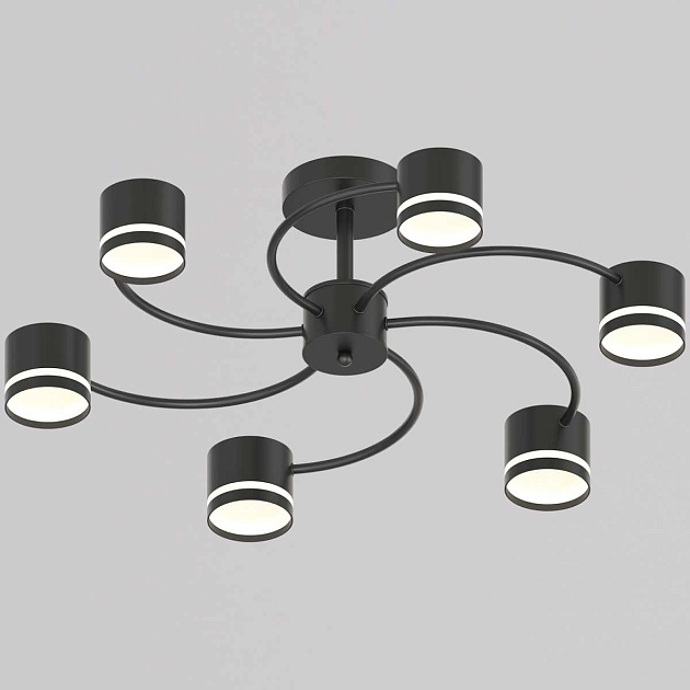 Люстра Reluce 26730-0.3-06 GX53 BK Фото № 1