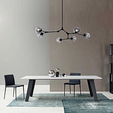 Подвесная люстра Imperium Loft Адель Branching Bubble Chandelier L11 Black Amber 239861-22 5