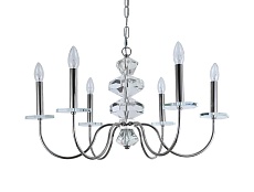 Люстра NEWPORT 3876/С nickel