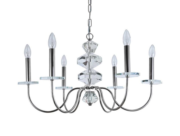 Люстра NEWPORT 3876/С nickel Фото № 1