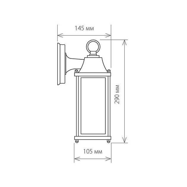 Уличный настенный cветильник Elektrostandard 1008D Brick белый a038439 Фото № 2