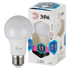 Лампа светодиодная ЭРА E27 11W 4000K матовая LED A60-11W-840-E27 Б0029821 3