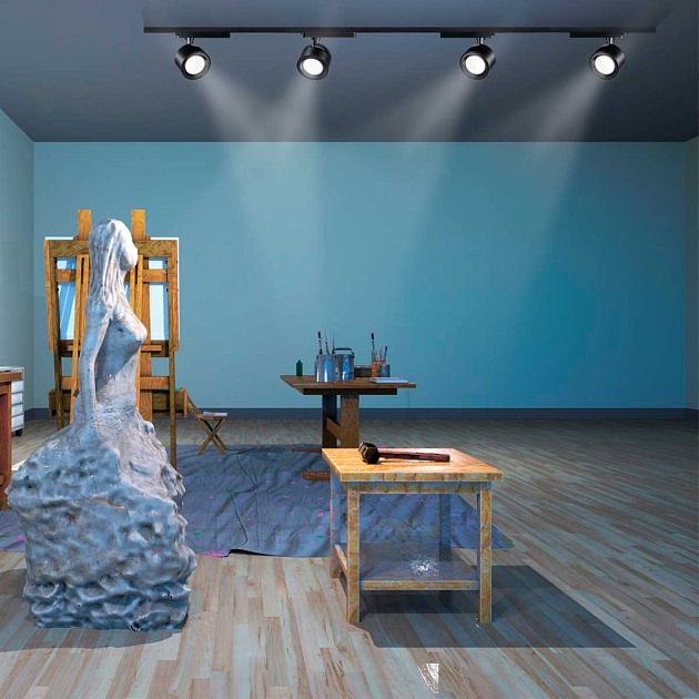 Трековый однофазный светодиодный светильник Novotech Port Pirum 358433 Фото № 2