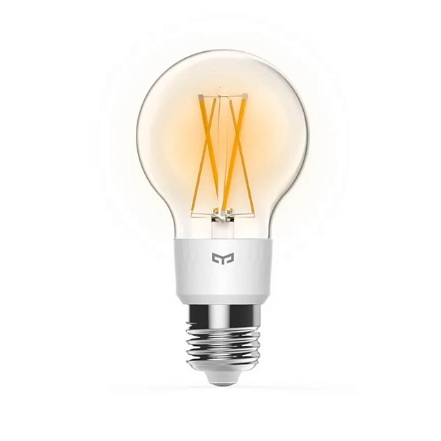 Лампа светодиодная филаментная Yeelight E27 6W 2700K золото YLDP12YL фото 