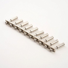 Центральная перемычка для ЗНИ 4 мм (JXB 4) 10PIN LD558-10-40, Stekker (DIY упаковка 10 шт) 49126 2