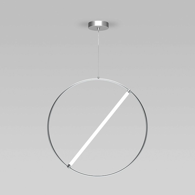 Подвесной светодиодный светильник Eurosvet Element 90282/1 хром Фото № 1