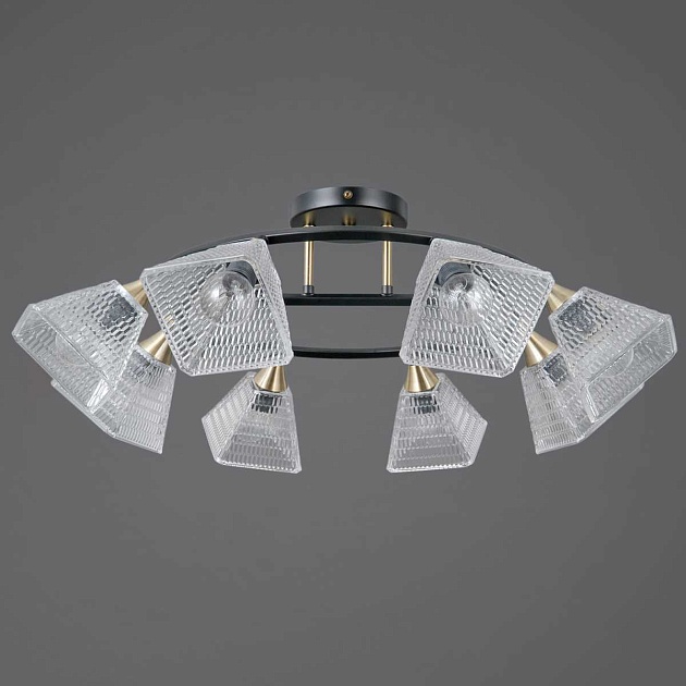 Люстра Illumico IL0850-8CSQ-25BKAB ELITE изображение 1 Люстра Illumico IL0850-8CSQ-25BKAB ELITE Фото № 1