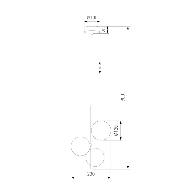 Подвесная люстра TK Lighting 4838 Estera Фото № 2