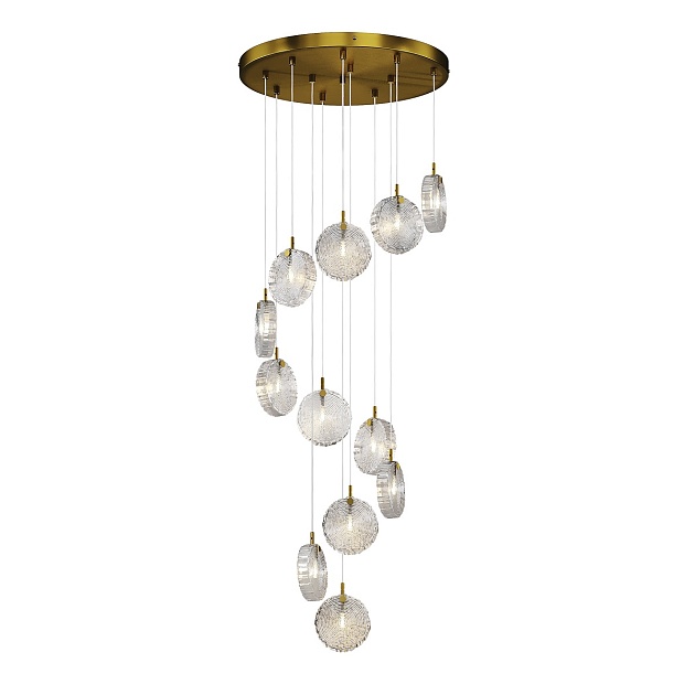 Подвесная люстра Maytoni Frozen MOD254PL-12BS Фото № 1