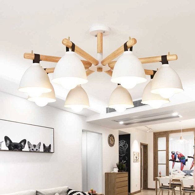 Потолочная люстра Imperium Loft Flan 178010-26 изображение 3 Потолочная люстра Imperium Loft Flan 178010-26 Фото № 3