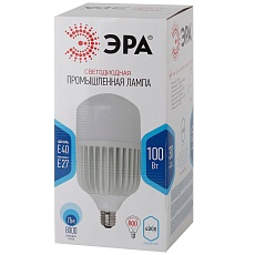 Лампа светодиодная ЭРА LED POWER T160-100W-4000-E27/E40 Б0056122 2