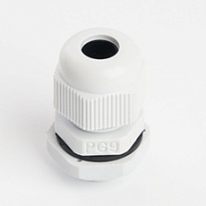 Сальник PG9 диаметр проводника 4-8 мм Stekker, IP54, серый (DIY упаковка 3 шт) (без мембраны) 49375