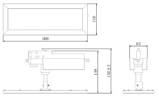 Трековый светодиодный светильник Deko-Light Panel 707135 1