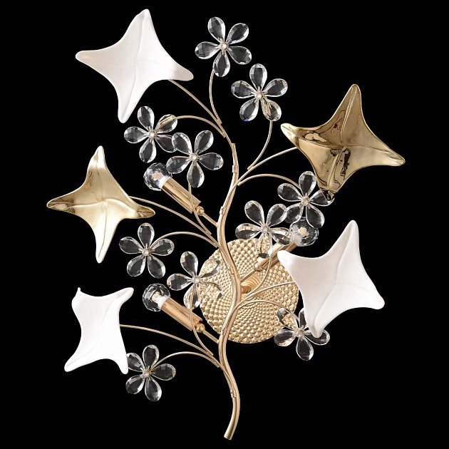 Бра Crystal Lux LETISIA AP3 GOLD Фото № 4