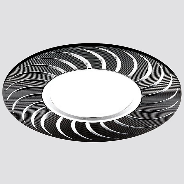 Встраиваемый светильник Ambrella light Classic A720 BK/AL Фото № 2