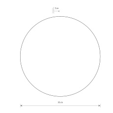 Настенный светильник Nowodvorski Ring Led L Gold 10351 1