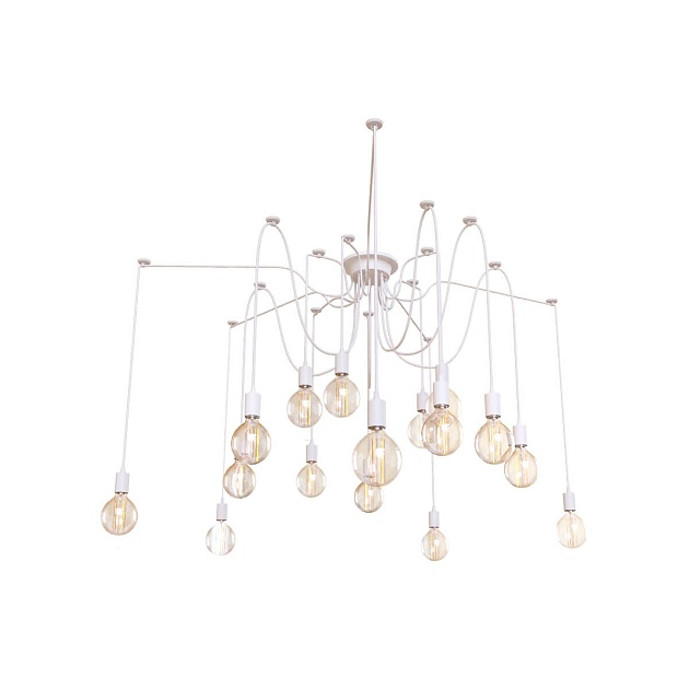Подвесная люстра Loft IT Spider Loft1162W/16 изображение 4 Подвесная люстра Loft IT Spider Loft1162W/16 Фото № 4