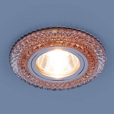 Встраиваемый светильник Elektrostandard 2193 MR16 CL/OR прозрачный/оранжевый a036665 1