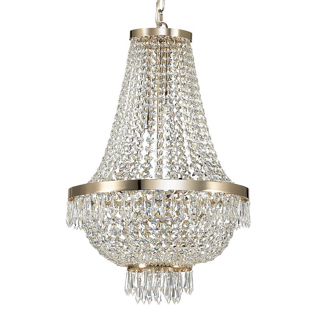 Подвесная люстра Ideal Lux Caesar SP9 Oro 114736 Фото № 1