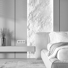 Выключатель Werkel одноклавишный с подсветкой серебро W1110165 4690389195501 3