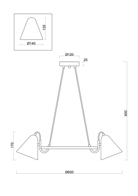 Люстра Freya FR8001PL-05WG Фото № 6