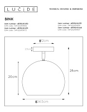 Спот Lucide Bink 45150/01/30 1