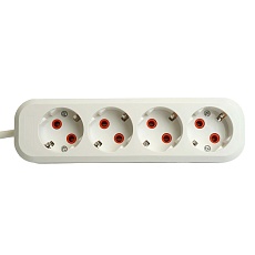 Удлинитель Stekker Home 4гн 3м с/з HM06-40-03 49351 4