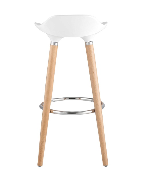 Барный стул Stool Group Модерн белый JASMINE WHITE изображение 3 Барный стул Stool Group Модерн белый JASMINE WHITE Фото № 3