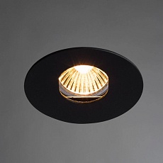 Встраиваемый светильник Arte Lamp Accento A3219PL-1BK 1