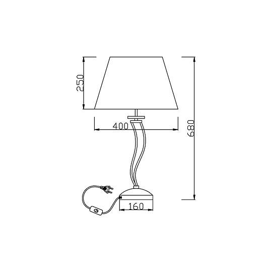 Настольная лампа Vele Luce Olimpia VL1764N01 Фото № 3