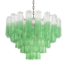 Подвесная люстра Loft IT Murano 10580/800 Clear green 2