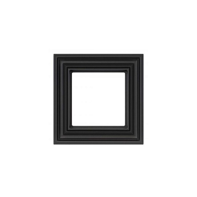 Рамка 1-постовая Liregus Retro черный матовый 29-243 фото 