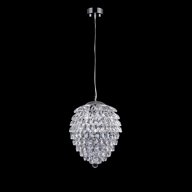 Подвесной светильник Crystal Lux Charme SP4 Chrome/Transparent Фото № 1