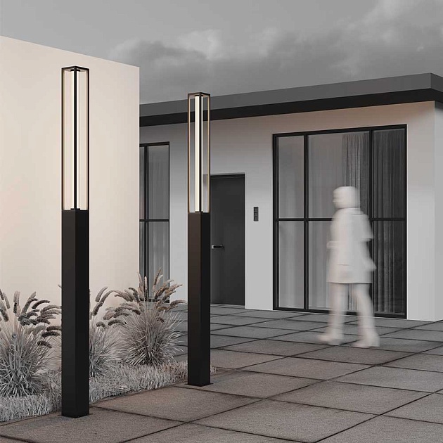 Садово-парковый светильник Outdoor O480FL-L25B3K Фото № 3