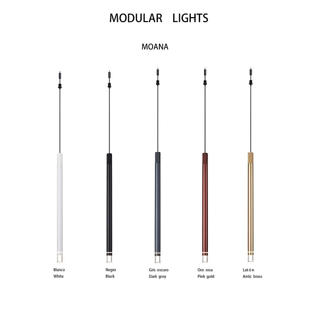 Подвесной модульный светильник без основания Mantra Moana 9340 Фото № 8