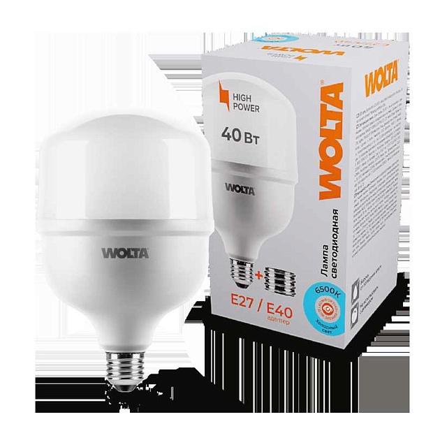 Светодиодная лампа WOLTA 25WHP40E27/40 изображение 1 Светодиодная лампа WOLTA 25WHP40E27/40 Фото № 1