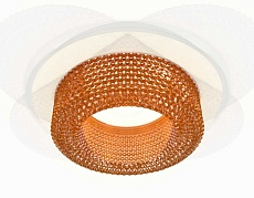 Комплект встраиваемого светильника Ambrella light Techno Spot XC7621024 SWH/CF белый песок/кофе (C7621, N7195)