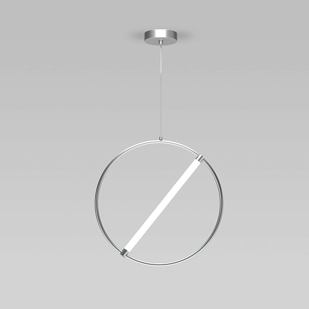 Подвесной светодиодный светильник Eurosvet Element 90281/1 хром изображение 1 Подвесной светодиодный светильник Eurosvet Element 90281/1 хром Фото № 1