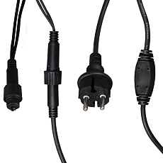Cветодиодная гирлянда Sneha бахрома 230V синий статичный A-057A BL 3