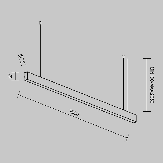 Линейный светильник Maytoni Technical LL312038 изображение 4 Линейный светильник Maytoni Technical LL312038 Фото № 4