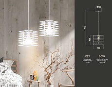 Подвесной светильник Ambrella light Traditional TR8410 1