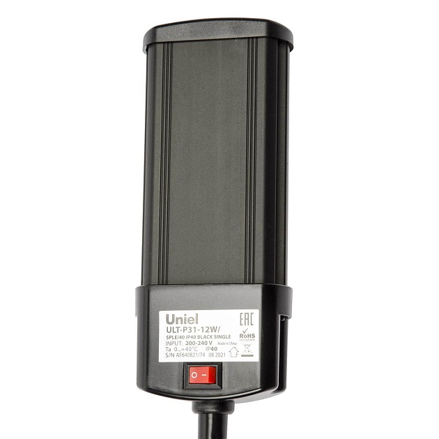Светодиодный светильник для растений Uniel Minigarden ULT-P31-12W/SPLE/40 IP40 Black Single UL-00009250 фото 4