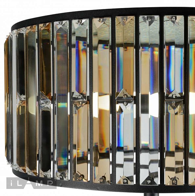 Торшер iLamp Royal 10390-5F BK Фото № 2