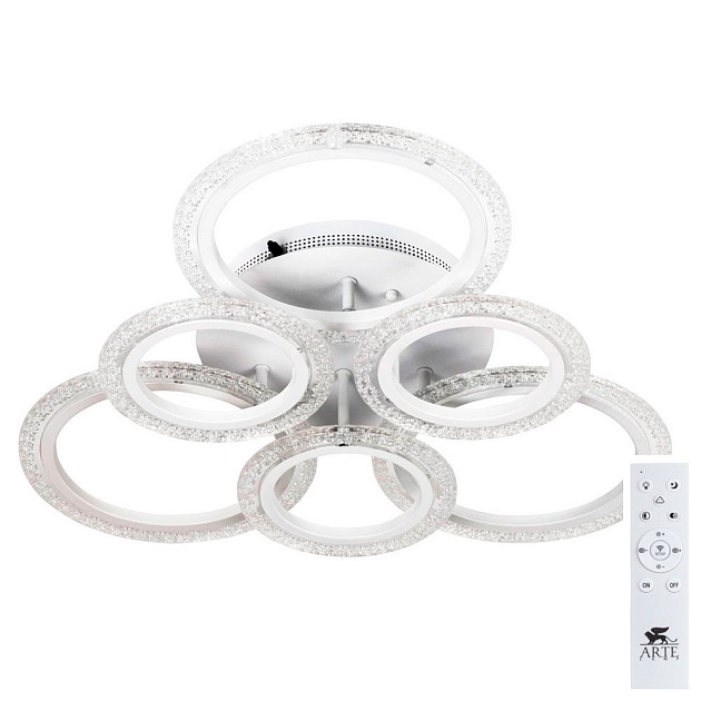 Потолочная светодиодная люстра Arte Lamp Camelia A2533PL-60WH Фото № 2