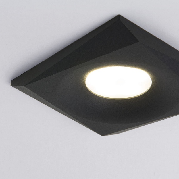 Встраиваемый светильник Elektrostandard 119 MR16 черный a053351 фото 4