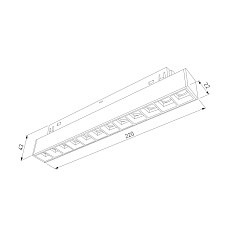 Трековый светодиодный светильник Elektrostandard Slim Magnetic 85192/01 a066584 1